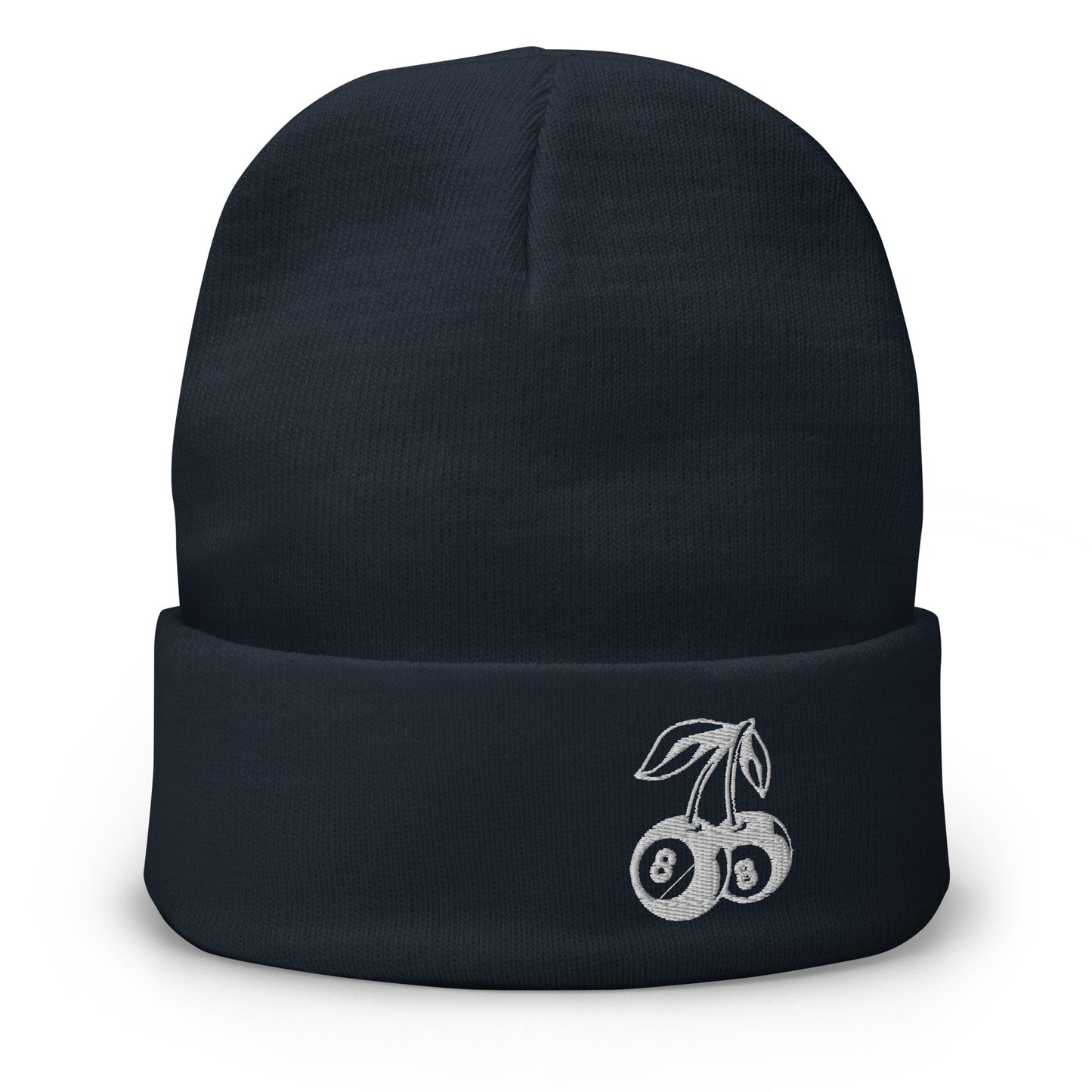 8 ball cherry beanie