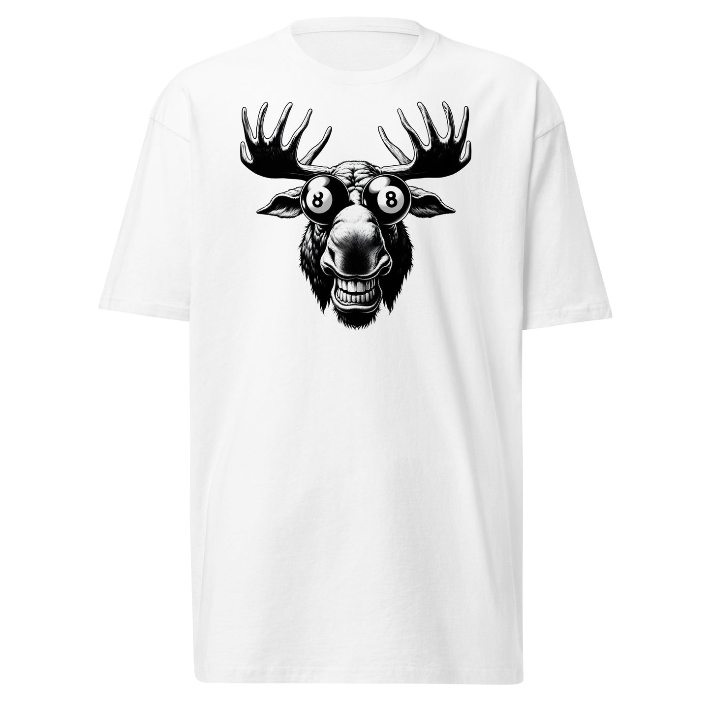 Moose Head 8 ball tee