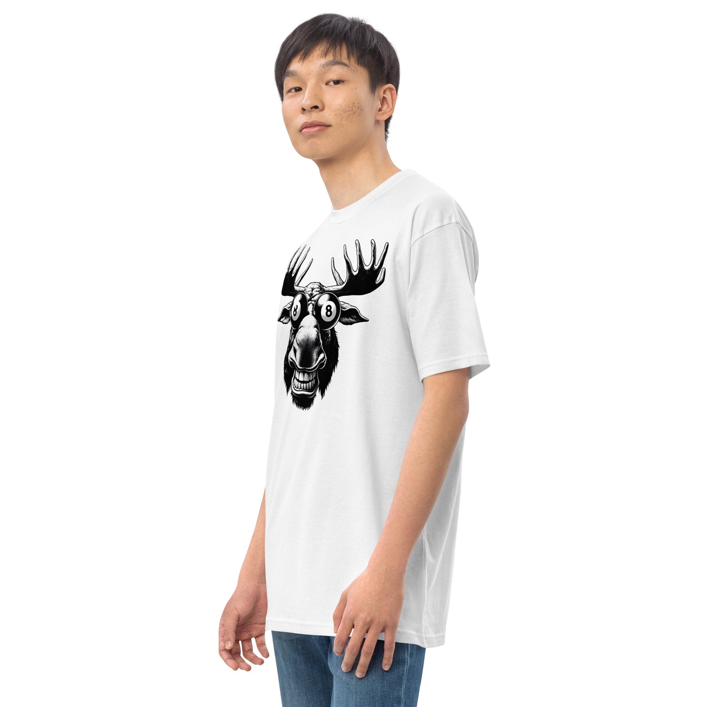 Moose Head 8 ball tee