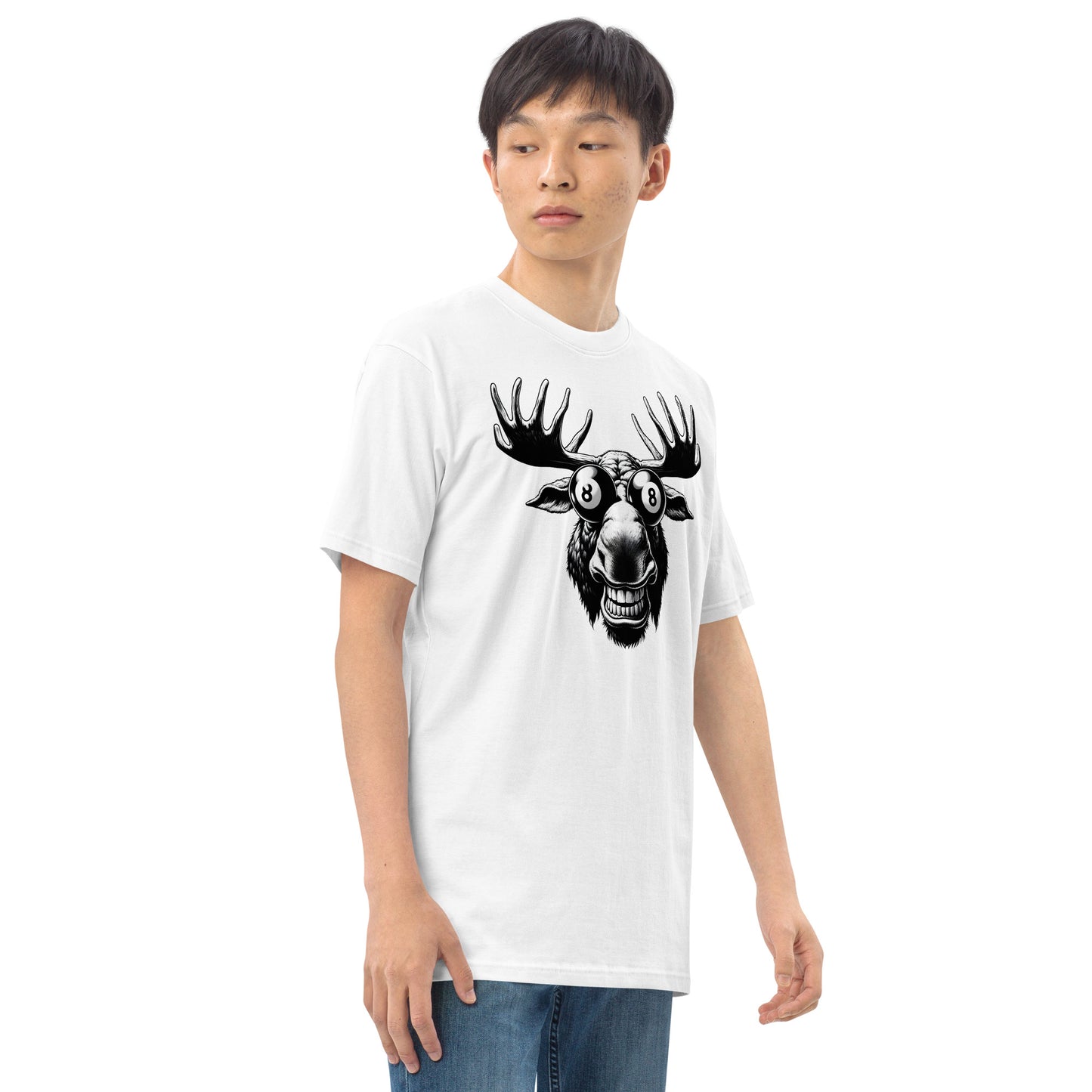 Moose Head 8 ball tee