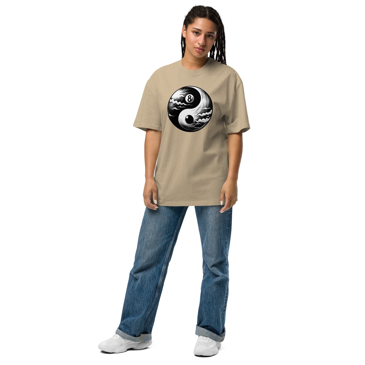 8 ball yin-yang