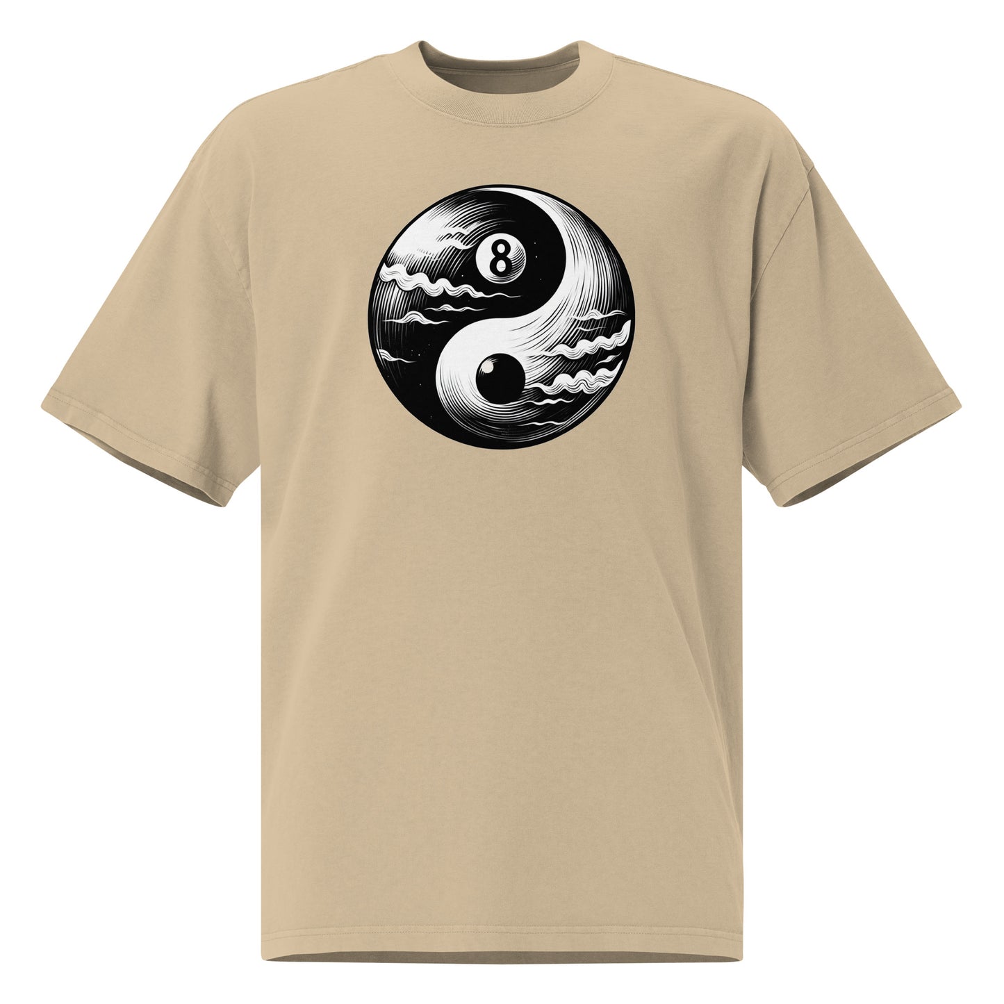8 ball yin-yang