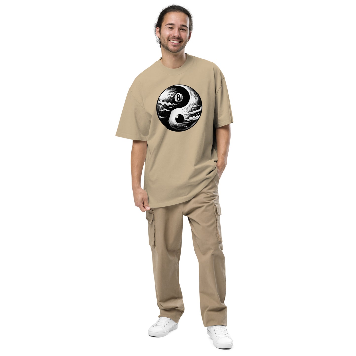 8 ball yin-yang