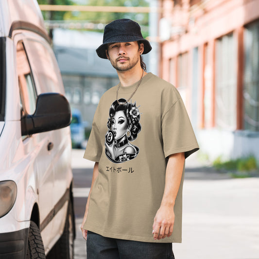 Asian Pin up 8 ball shirt