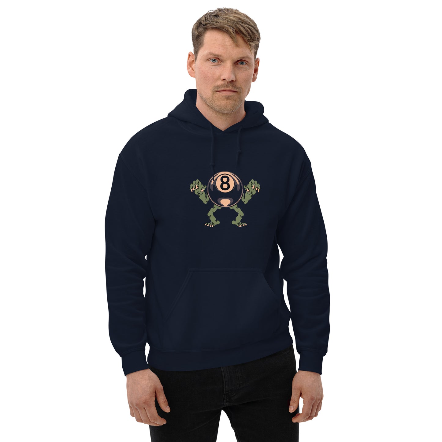 8 ball monster hoodie