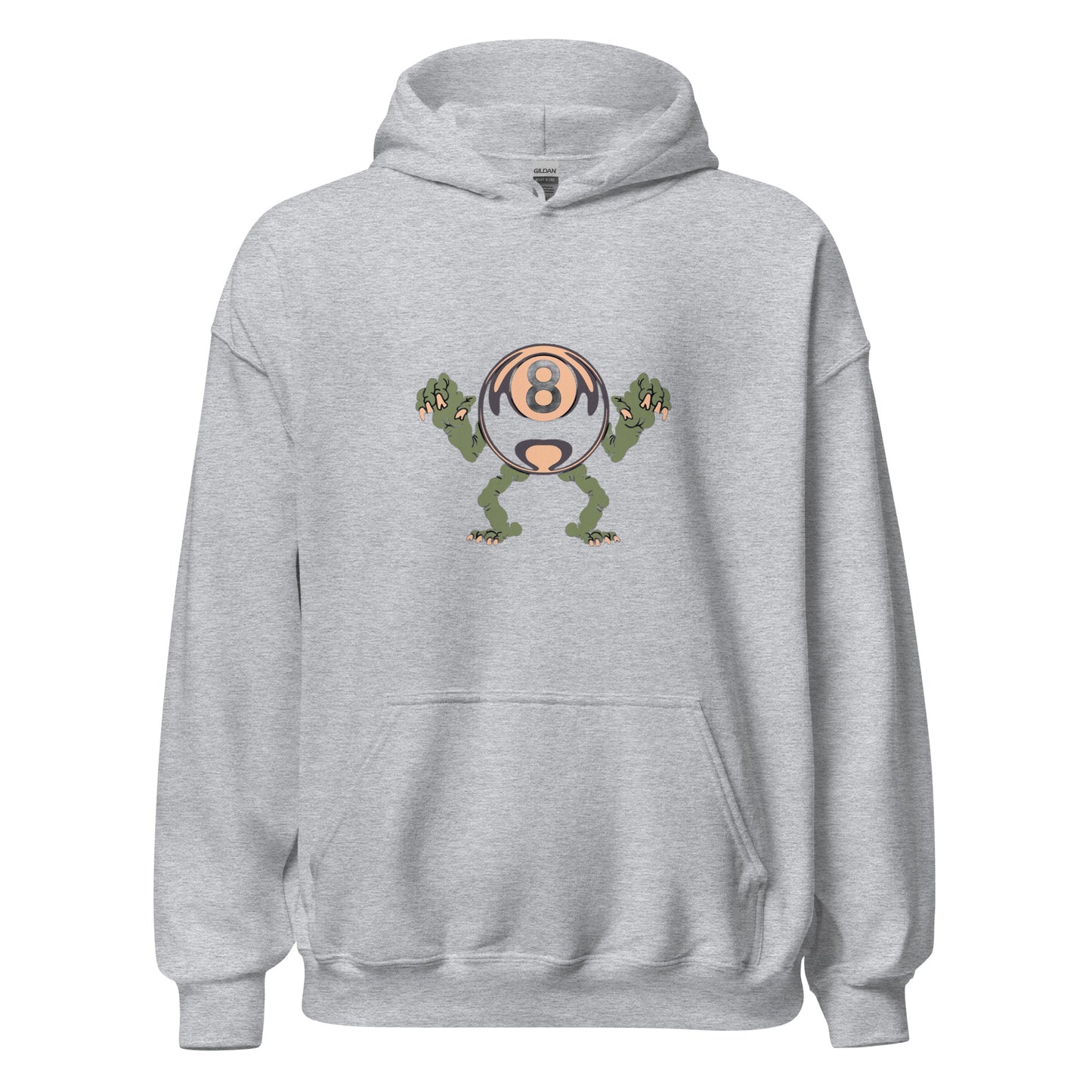 8 ball monster hoodie