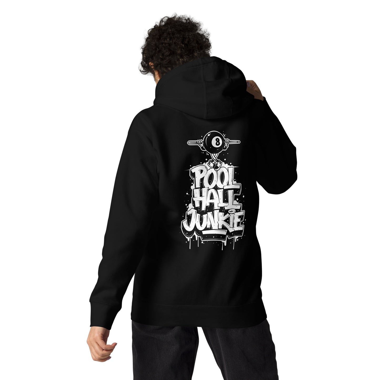 Pool hall junkie hoodie
