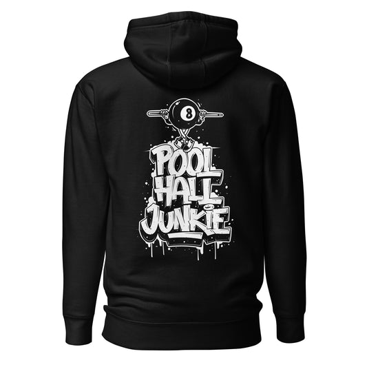Pool hall junkie hoodie