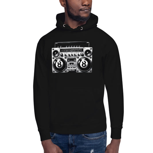 8 ball stereo hoodie