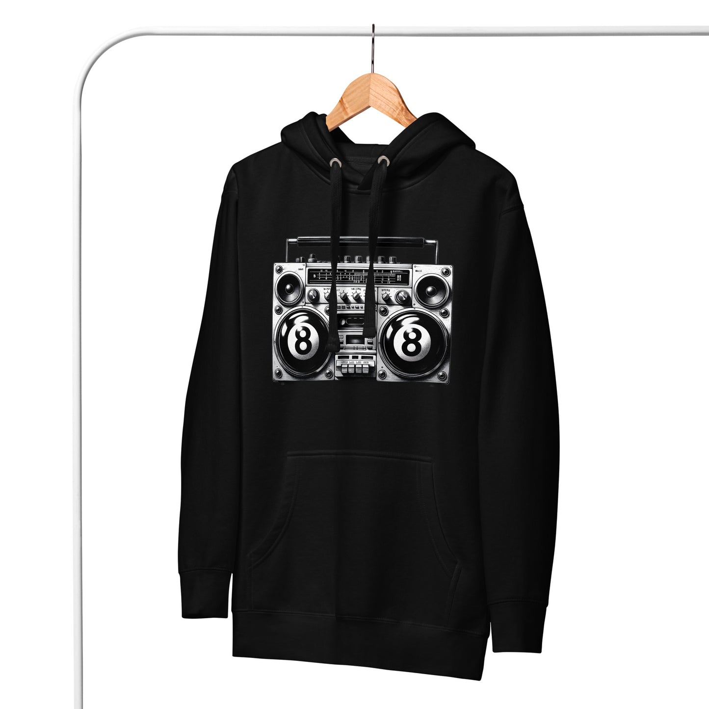 8 ball stereo hoodie