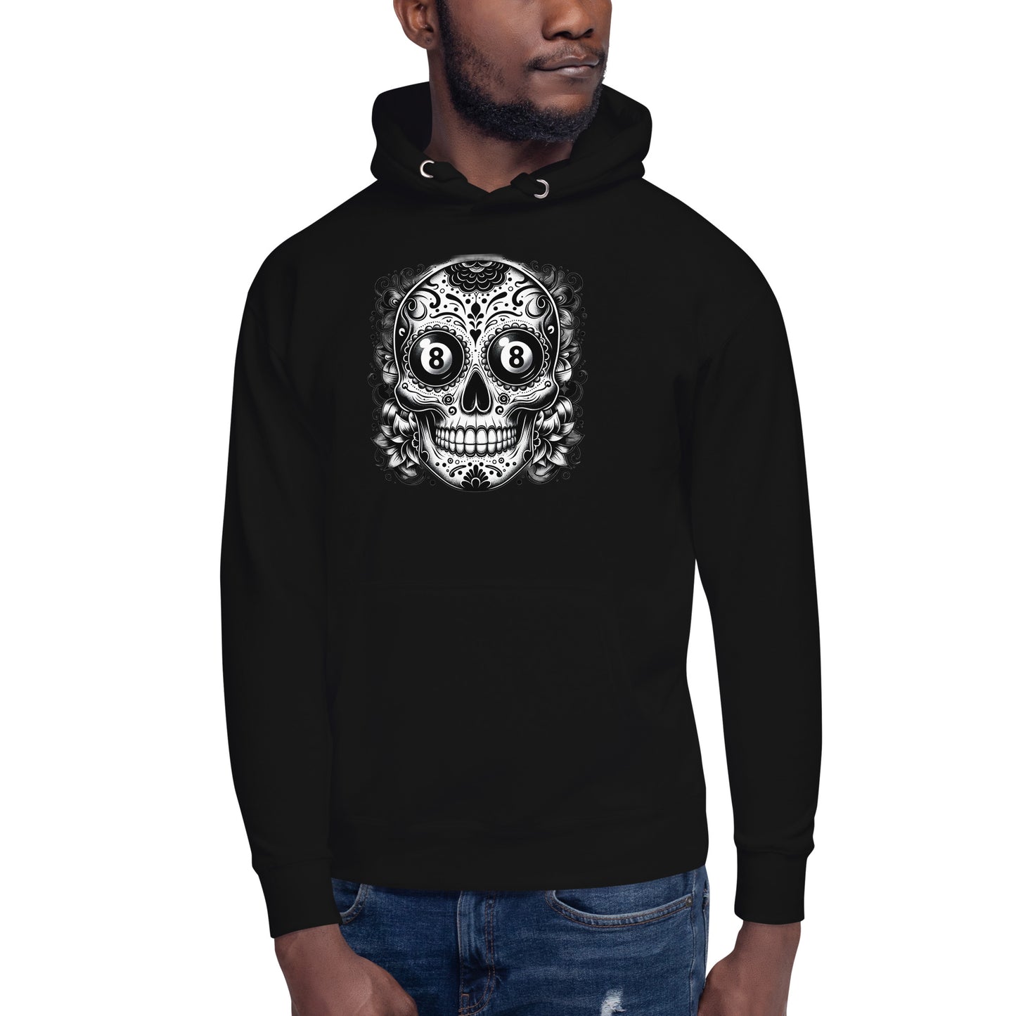 Dia De La 8 Ball Hoodie