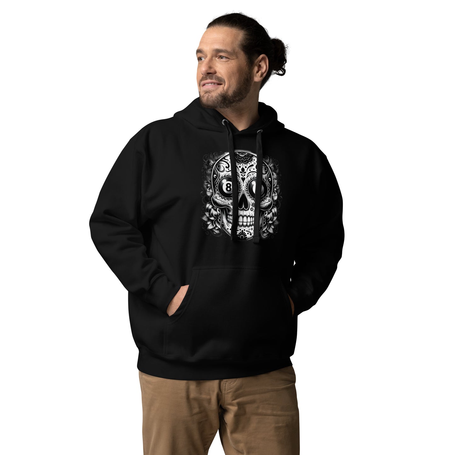 Dia De La 8 Ball Hoodie