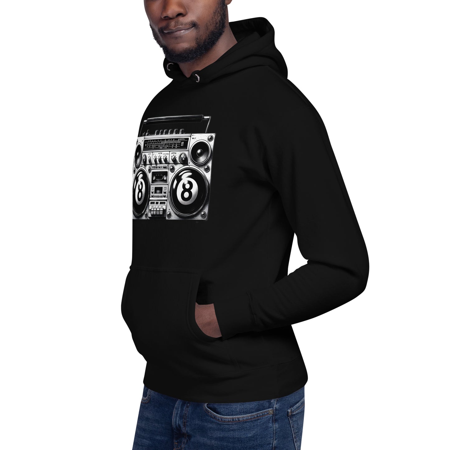 8 ball stereo hoodie