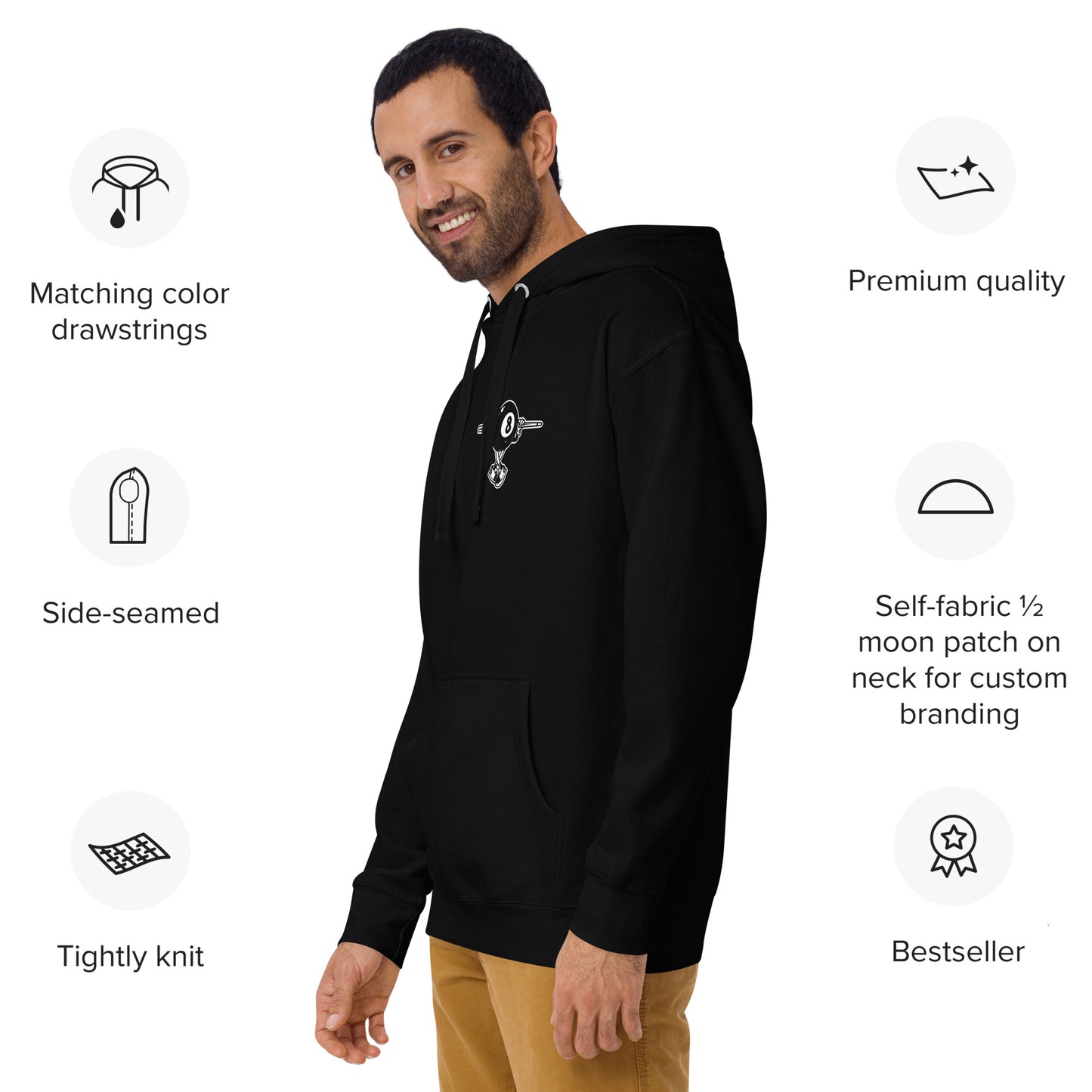 Pool hall junkie hoodie