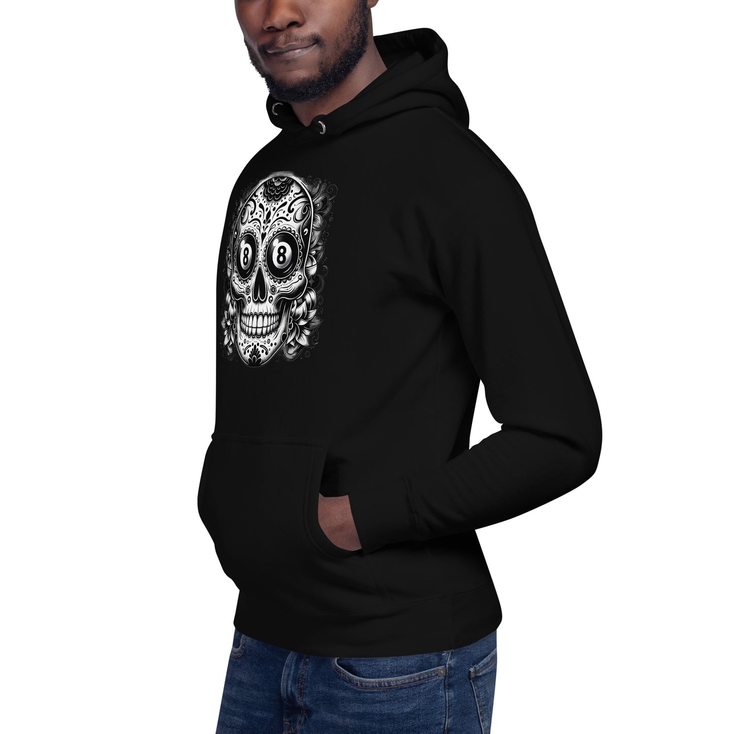 Dia De La 8 Ball Hoodie