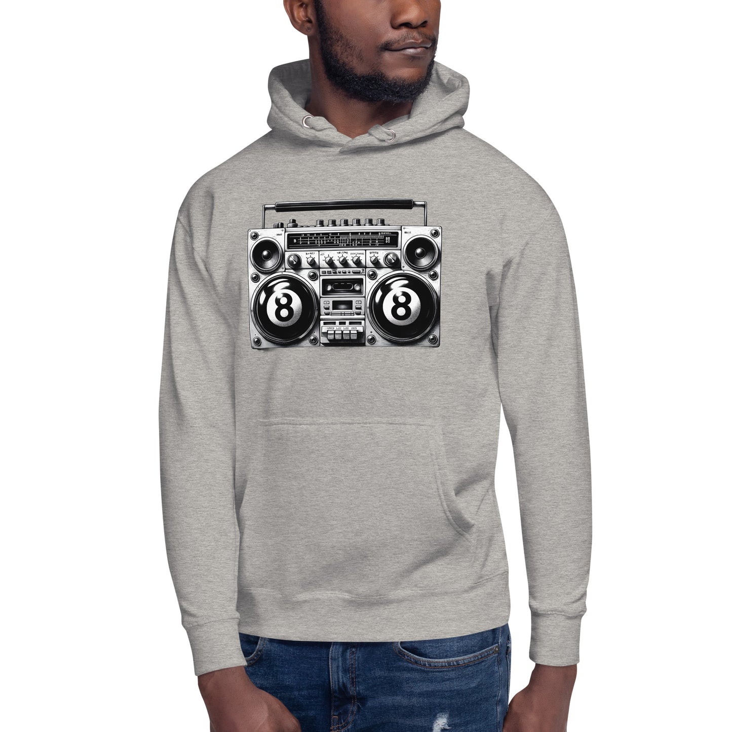 8 ball stereo hoodie