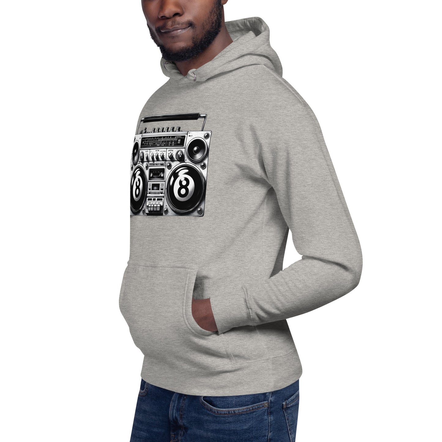 8 ball stereo hoodie