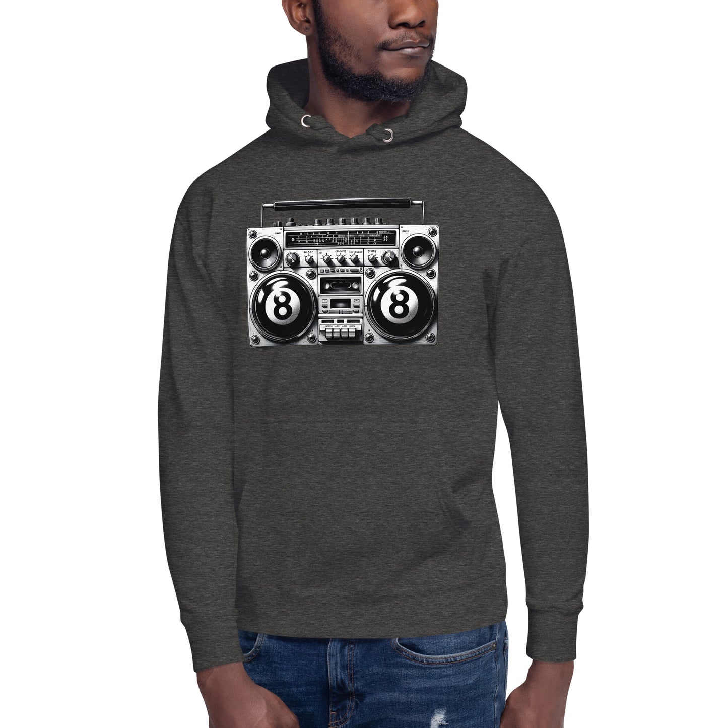 8 ball stereo hoodie