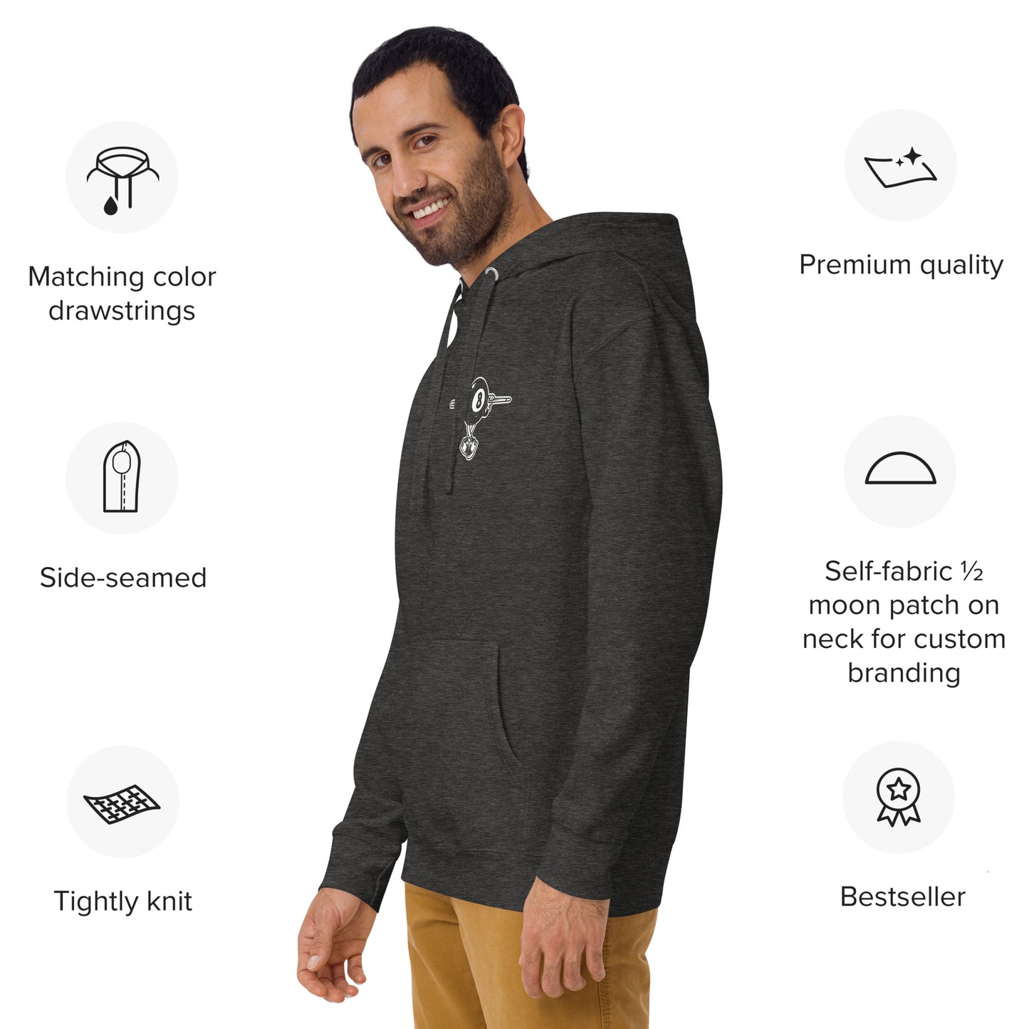 Pool hall junkie hoodie