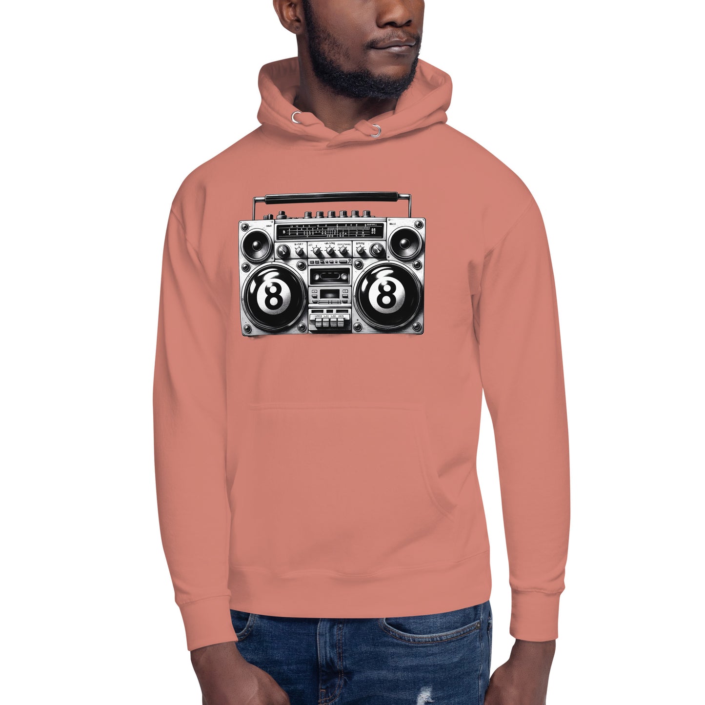 8 ball stereo hoodie