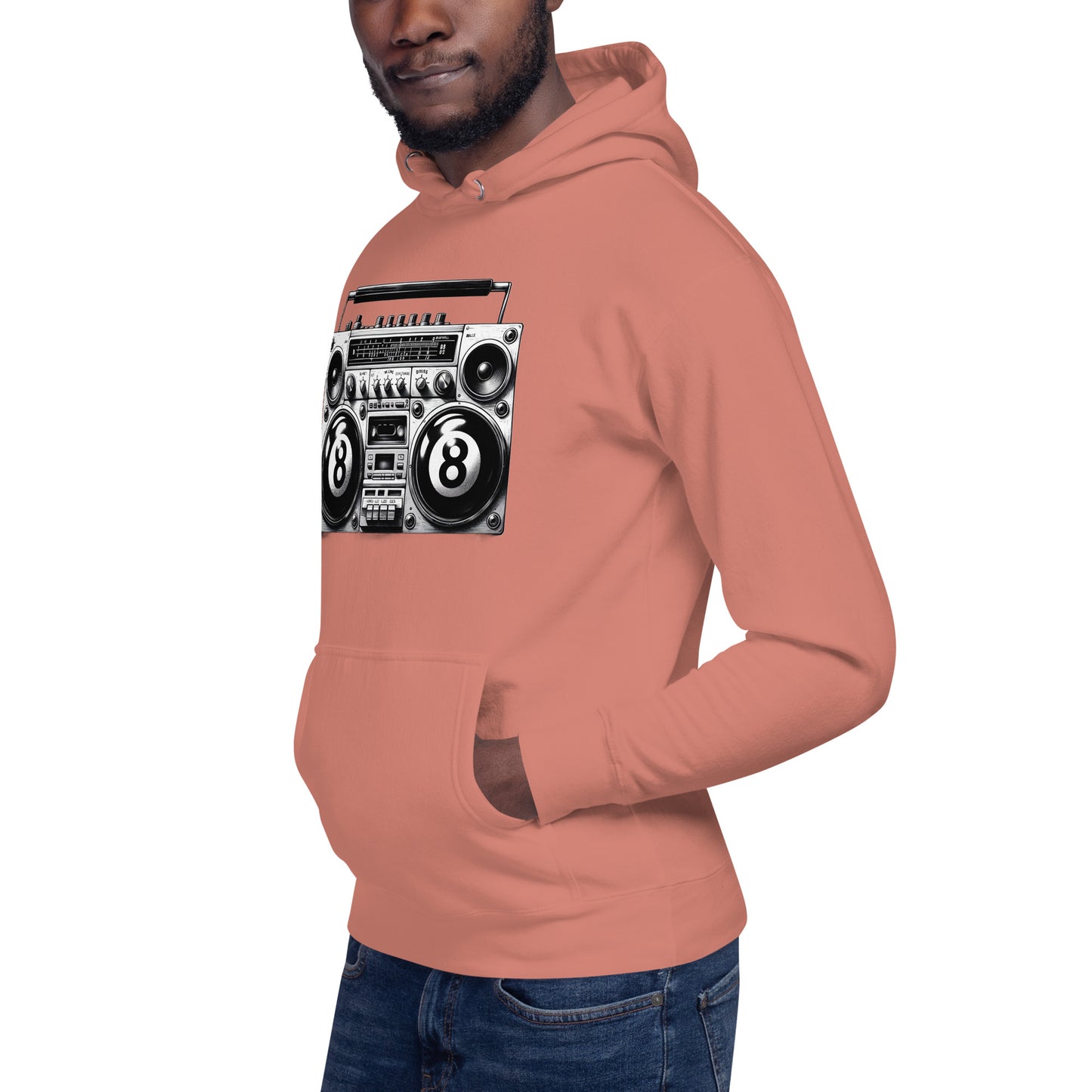 8 ball stereo hoodie