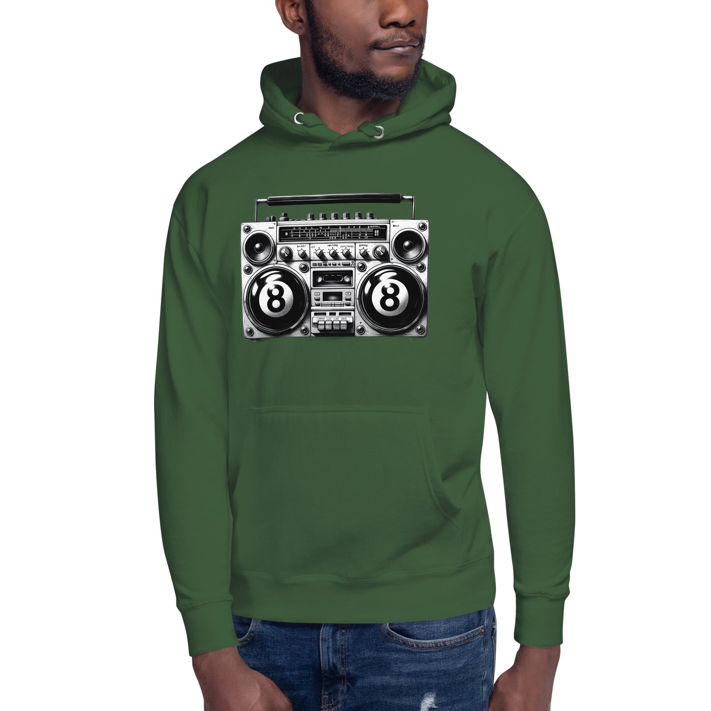 8 ball stereo hoodie