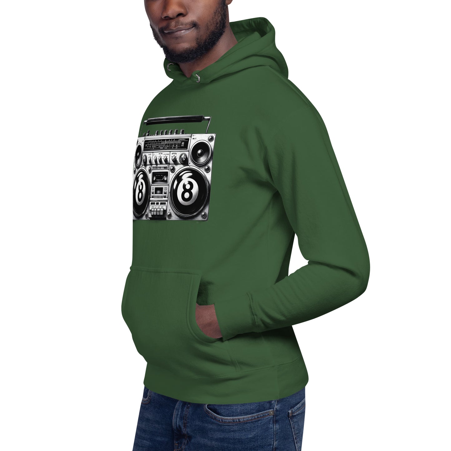 8 ball stereo hoodie