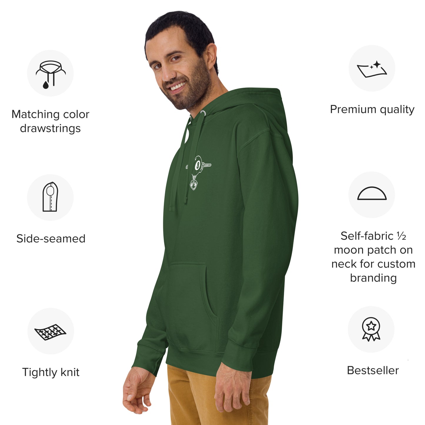 Pool hall junkie hoodie