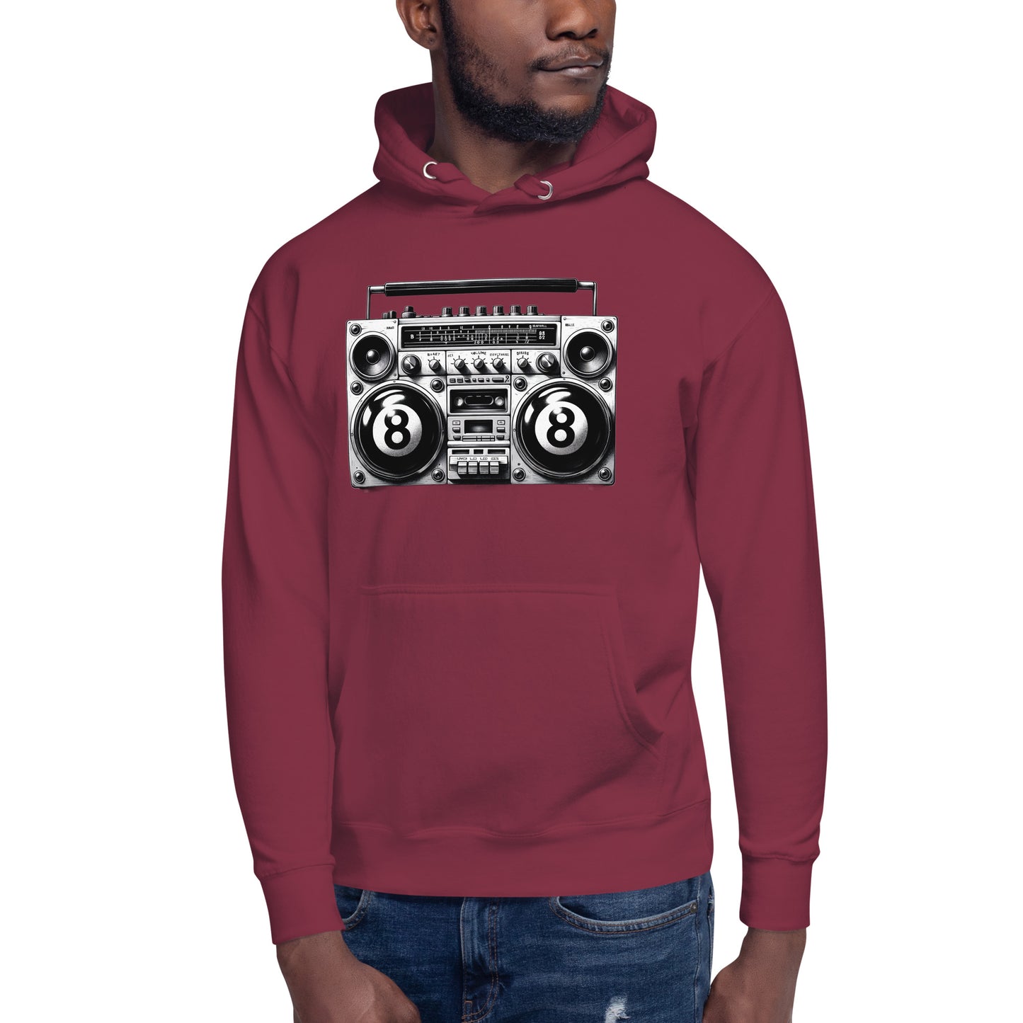 8 ball stereo hoodie