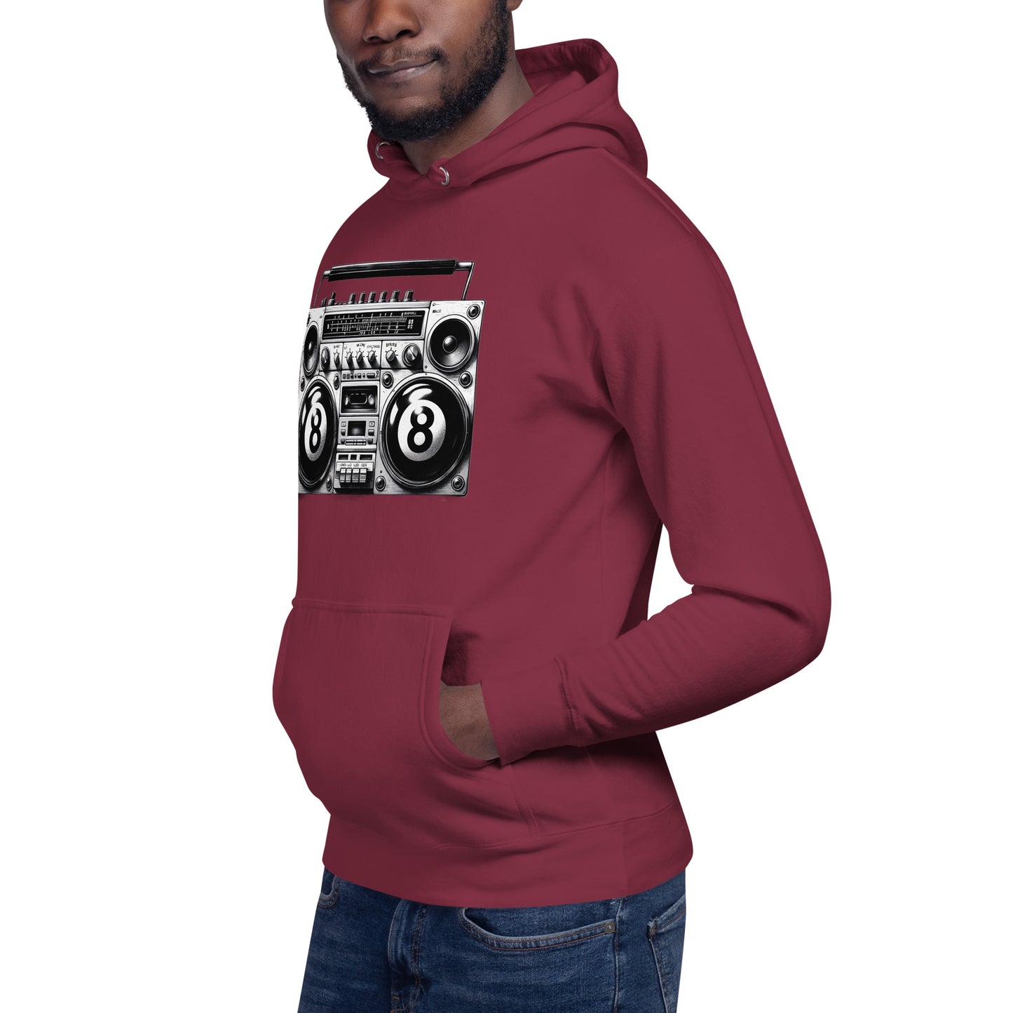 8 ball stereo hoodie