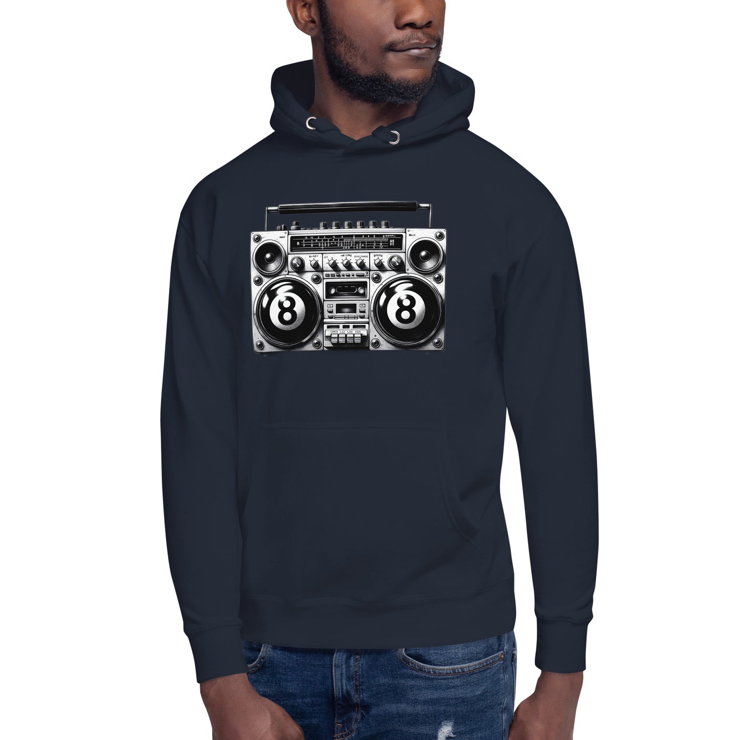 8 ball stereo hoodie