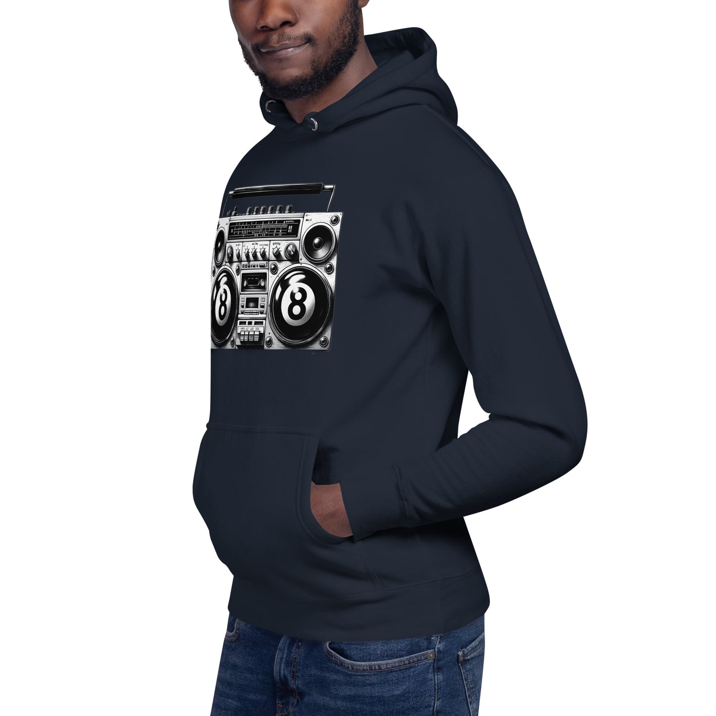 8 ball stereo hoodie