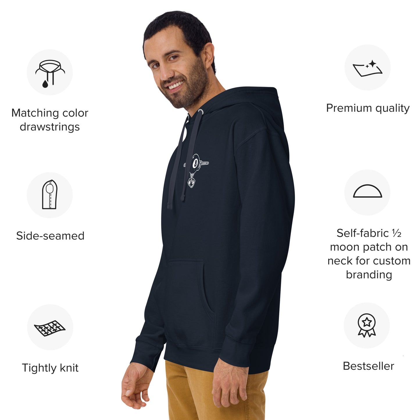 Pool hall junkie hoodie