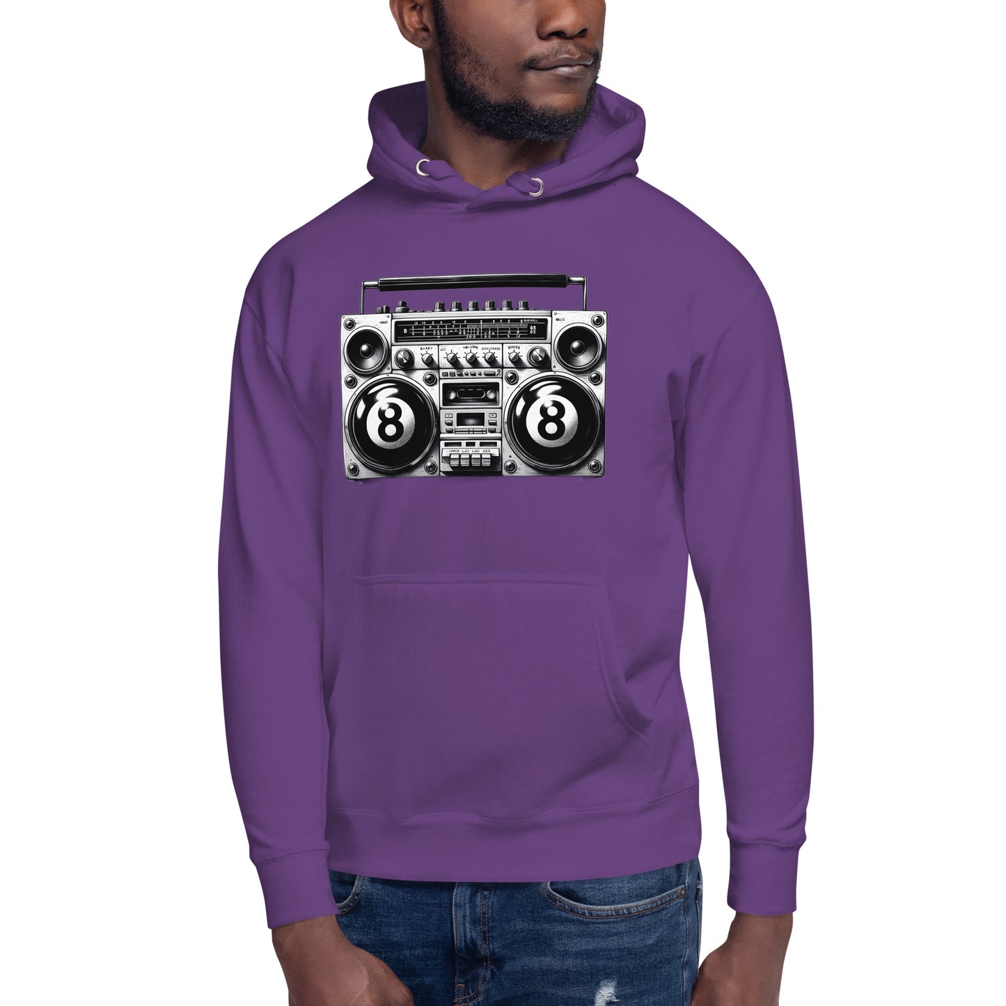 8 ball stereo hoodie