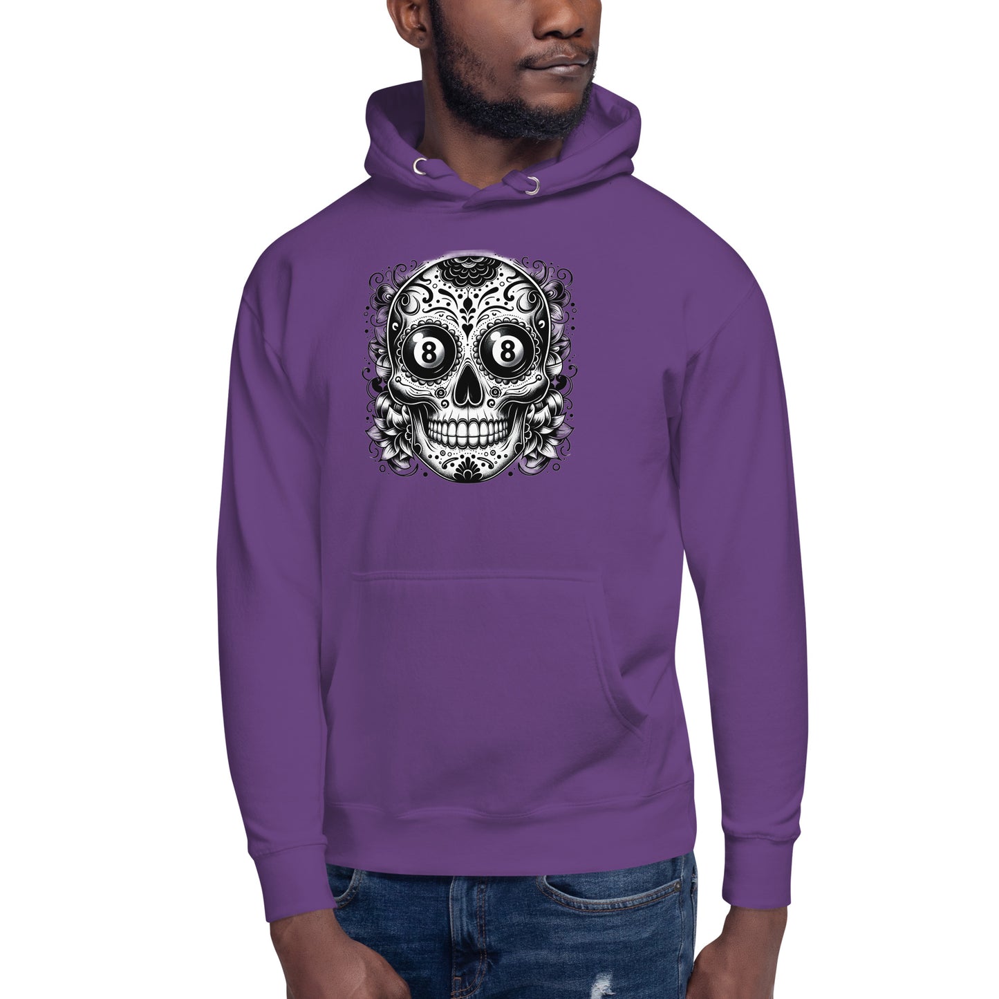 Dia De La 8 Ball Hoodie