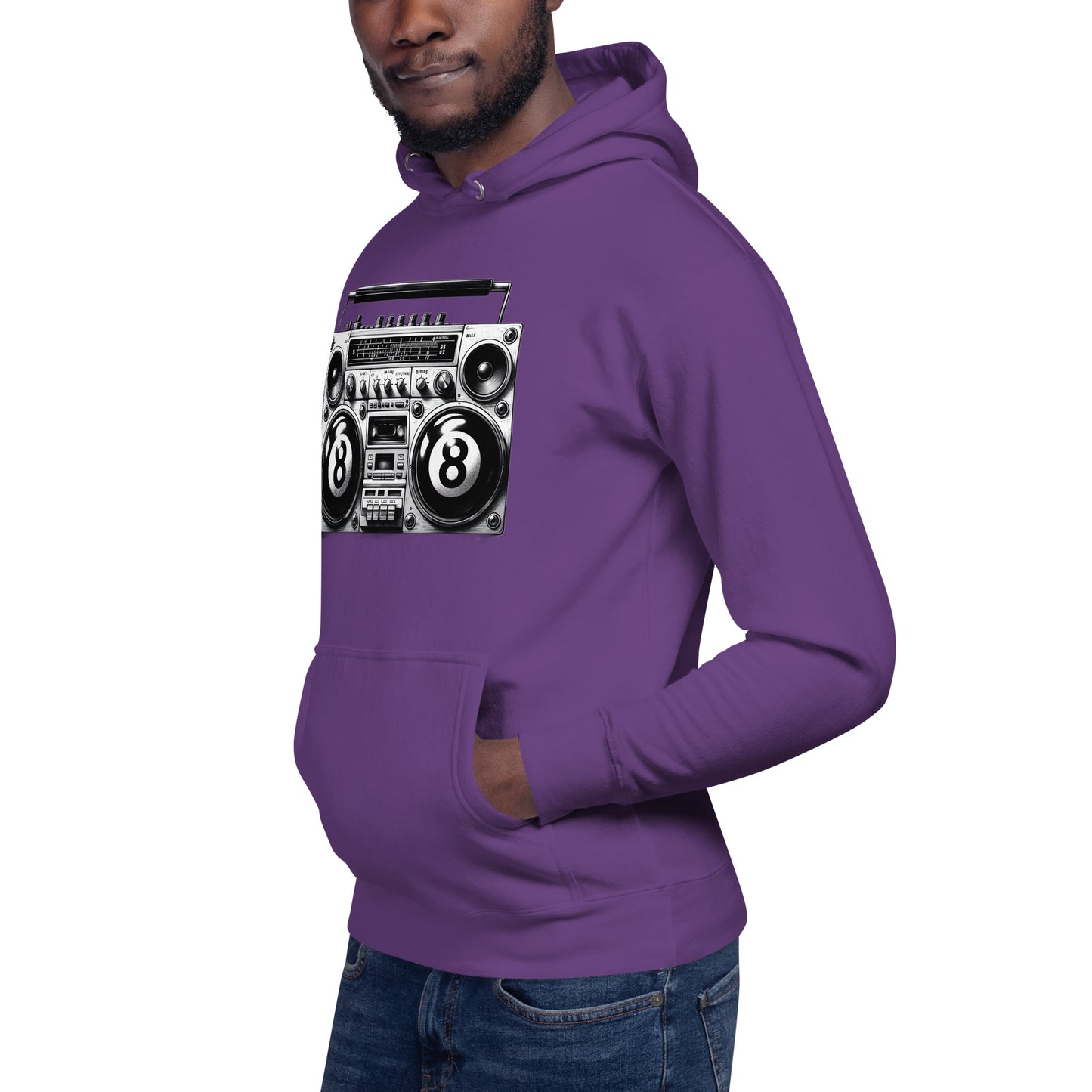 8 ball stereo hoodie