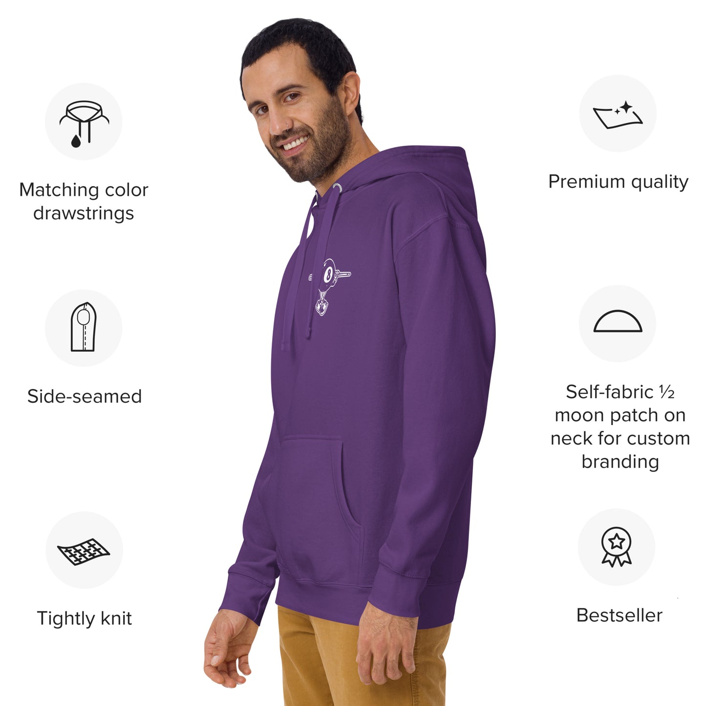 Pool hall junkie hoodie