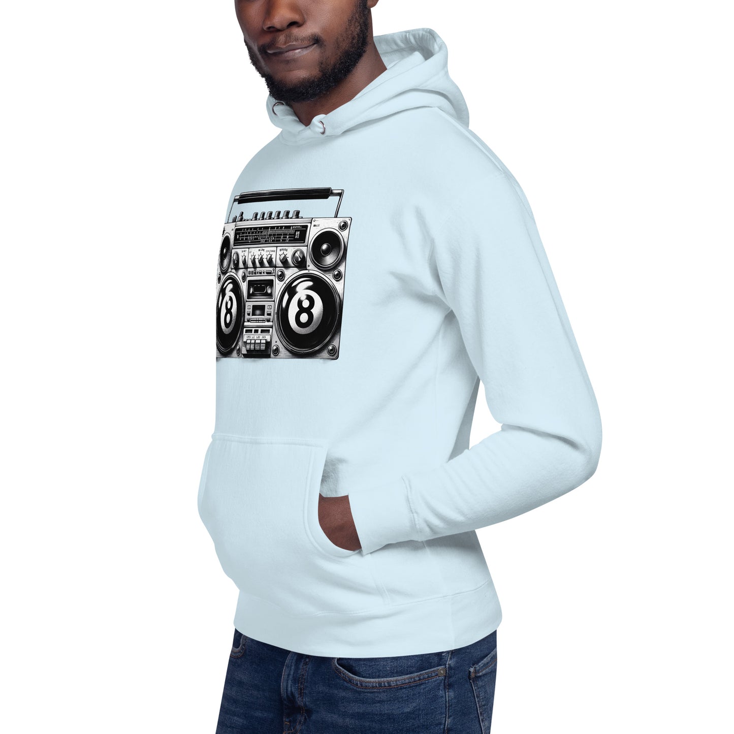 8 ball stereo hoodie