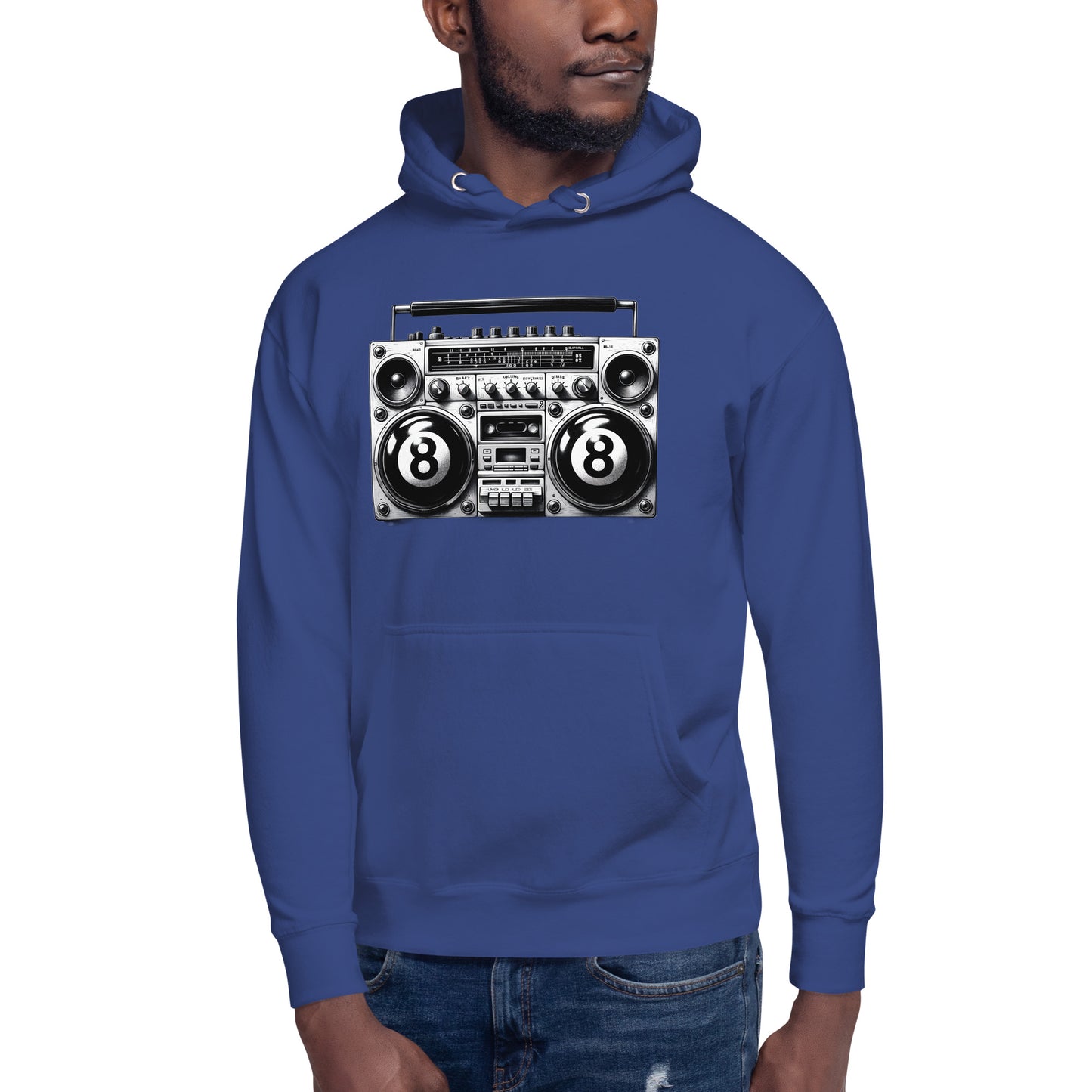 8 ball stereo hoodie